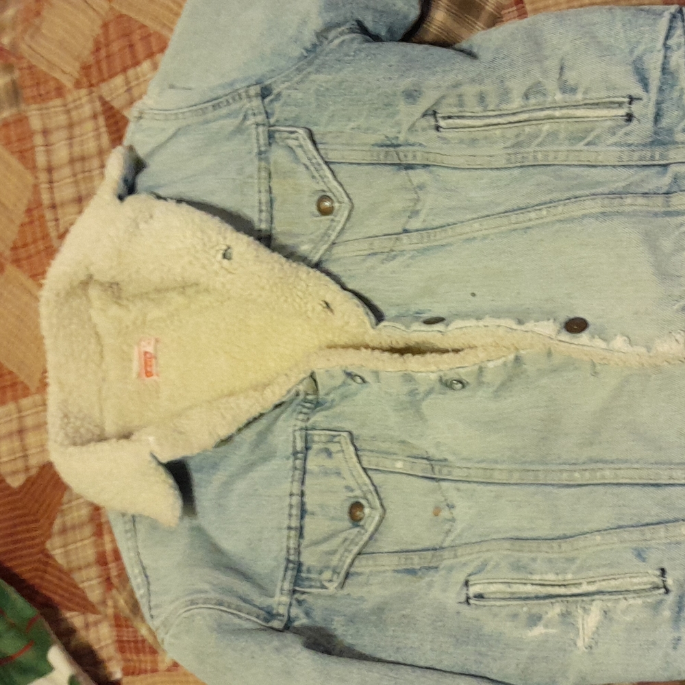 VINTAGE LEVI BLUEJEAN JACKET